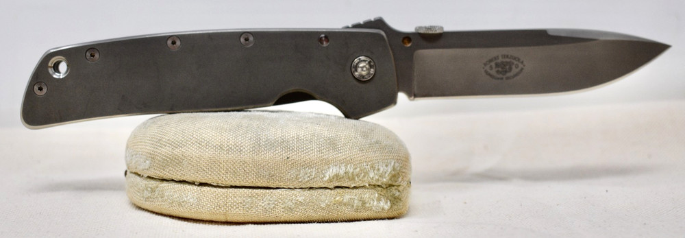 Bob Terzuola ATCF Limited 50th Anniversary Edition Titanium Folding Knife
