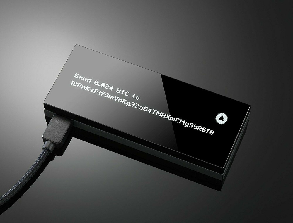 Keep key The Simple Cryptocurrency Hardware Wallet Black