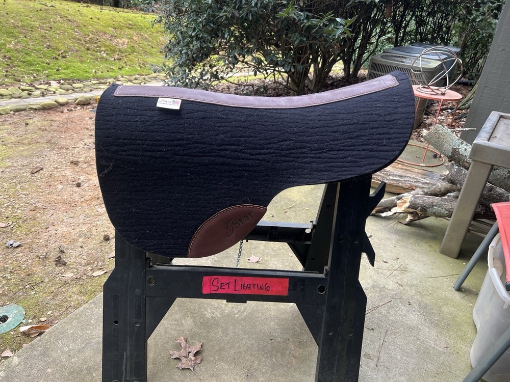5 Star Trooper Wool Felt  Saddle Pad