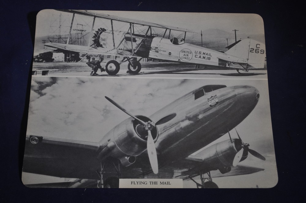 Eight 1940 Visualized Curriculum Series Airplanes