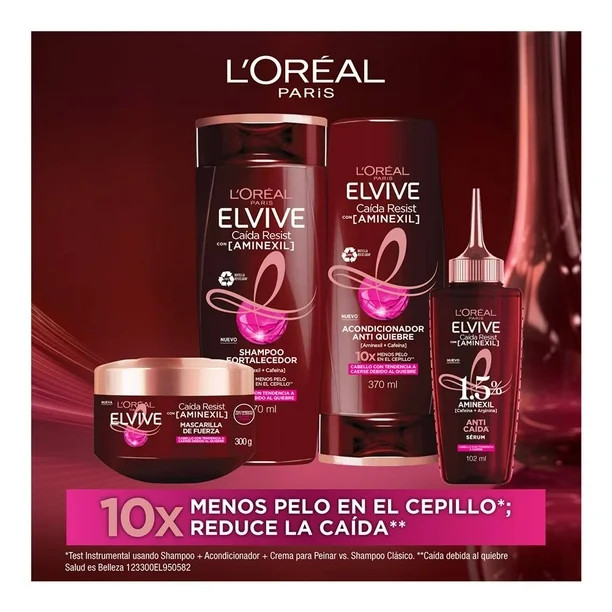 L'Oreal: Elvive Fall Resist Aminexil Shampoo 680 ml
