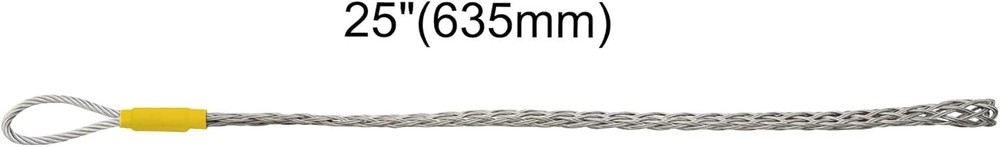 1 Pack Cable Pulling Grip, Electrical Wire Puller Sock, Stainless Steel Mesh Sle