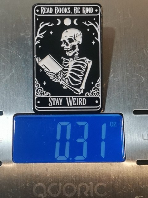 STAY WEIRD READ BOOKS BE KIND pin Badge Patch New High Quality