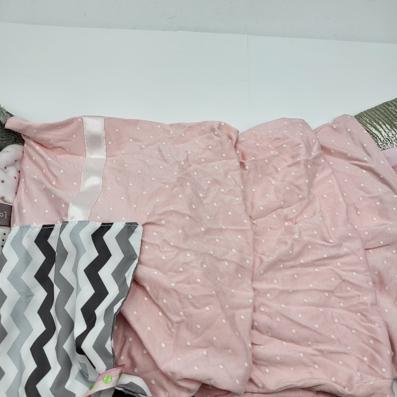 Demdaco Activity Mommy & Me Scarf Soft Pink Baby Toys Bonding Time Toddler