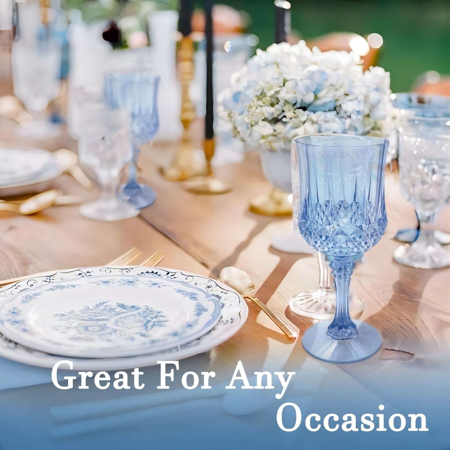 Plastic Wine Glasses，Plastic Goblets Vintage Style Cordial Drinking Glasses