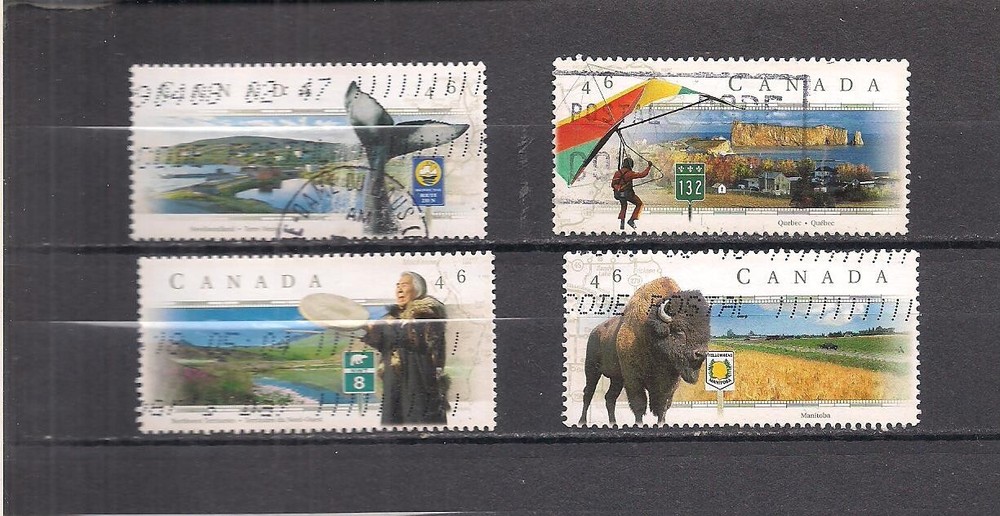 Canada #1780-1783 used  Vf