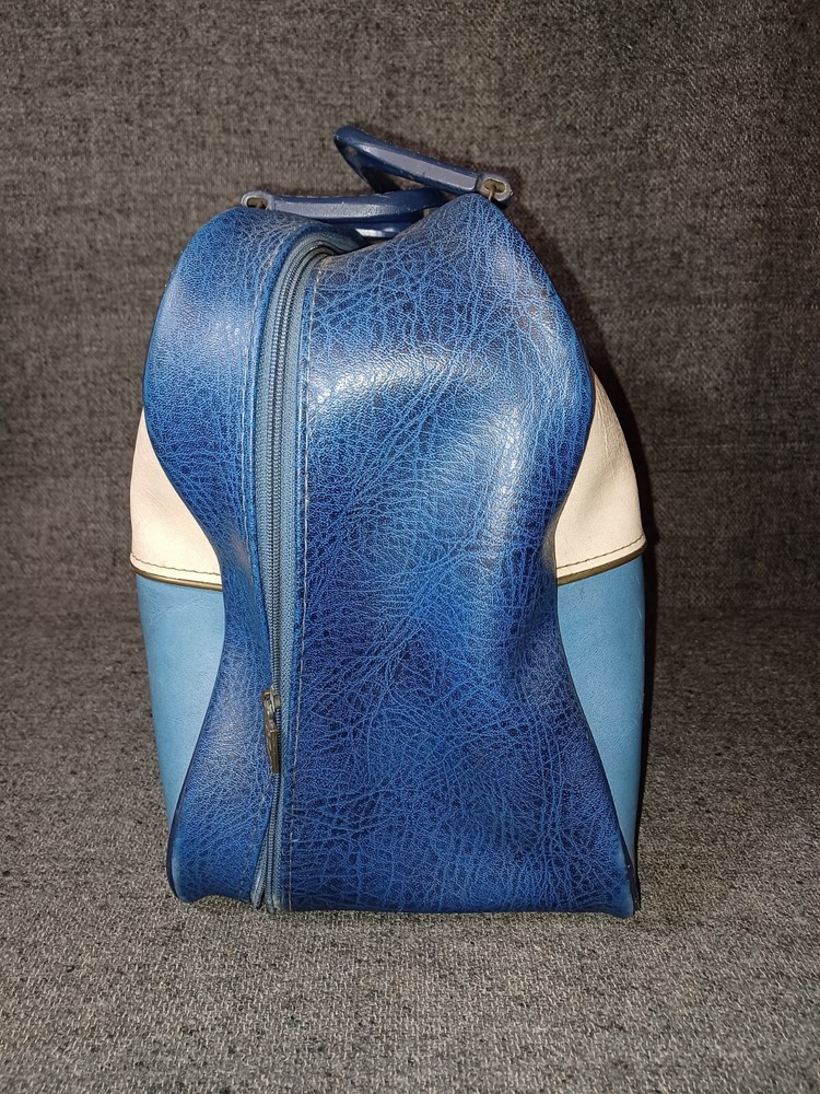 VINTAGE BRUNSWICK BOWLING BAG BLUE