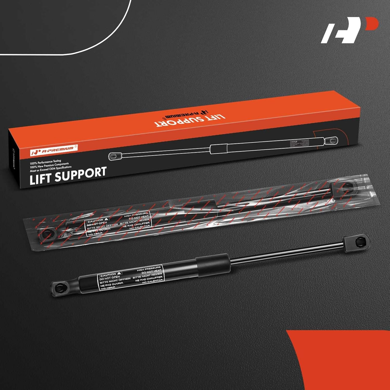 Front Hood Lift Supports Struts 2PC 2014-2017 Chevrolet Corvette