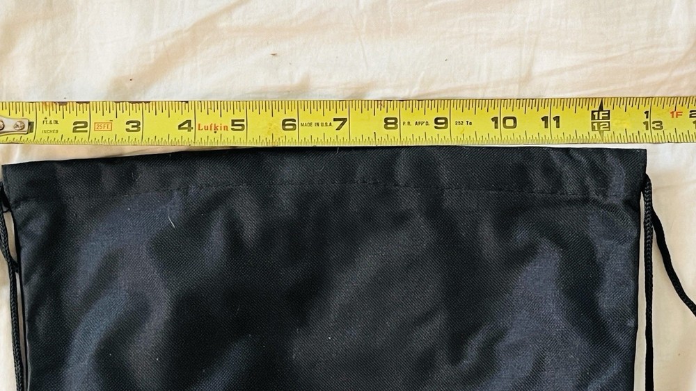 5 Pfizer Pharmaceutical rep swag - Five Drawstring backpacks