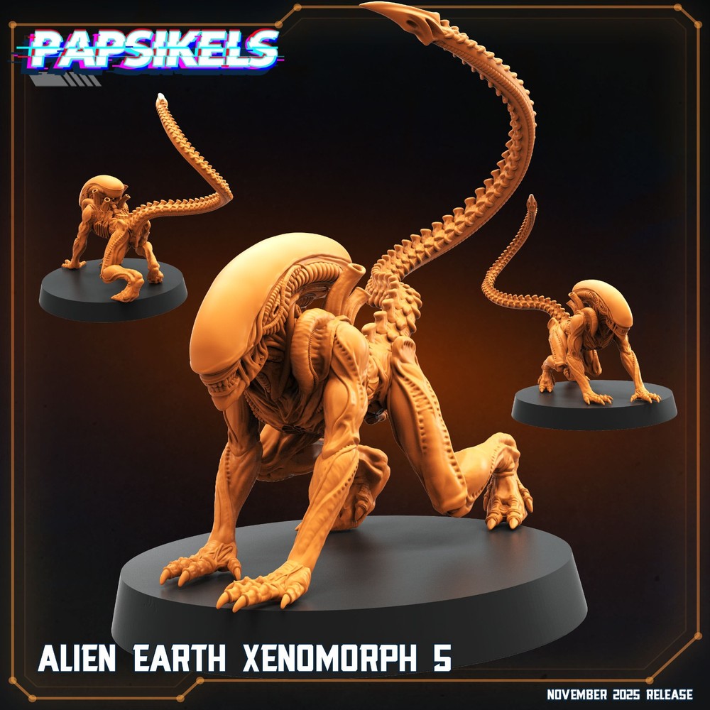 Alien Earth Bio Horror Pack – Papsikels Sci-Fi Alien Creatures