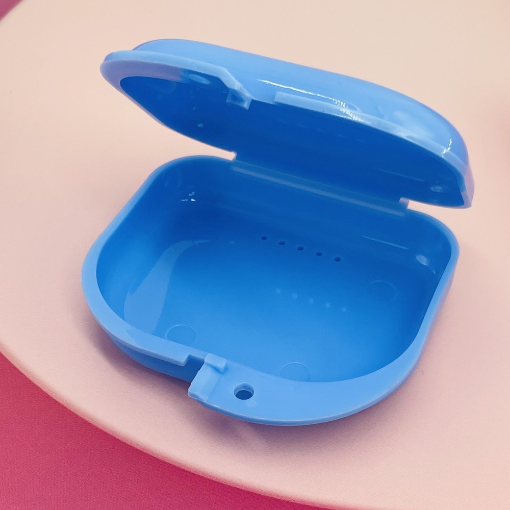 10-100pcs Dental Retainer Denture Storage Case Box Mouthguard Container Assorted