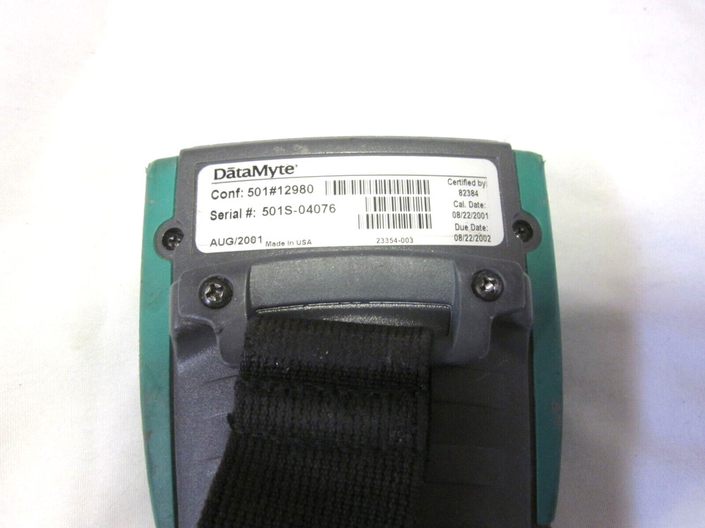 DATAMYTE 501 #12980 HANDHELD