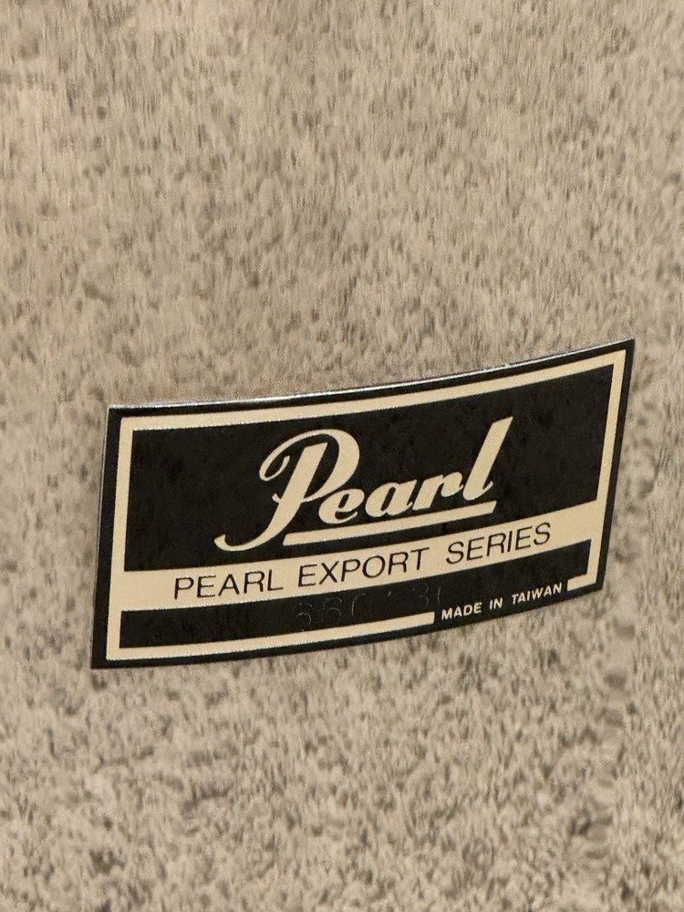 Pearl Export 14 X 12” Chrome Rack Tom Drum Drumset Set