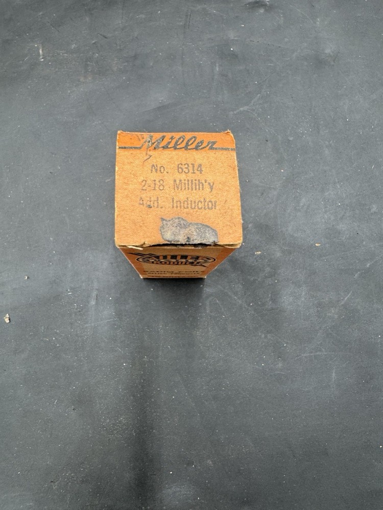 Miller 6314 2.5-17 mH adjustable tv width control