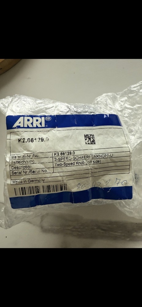 ARRI 2 Speed Focus Knob Left Side