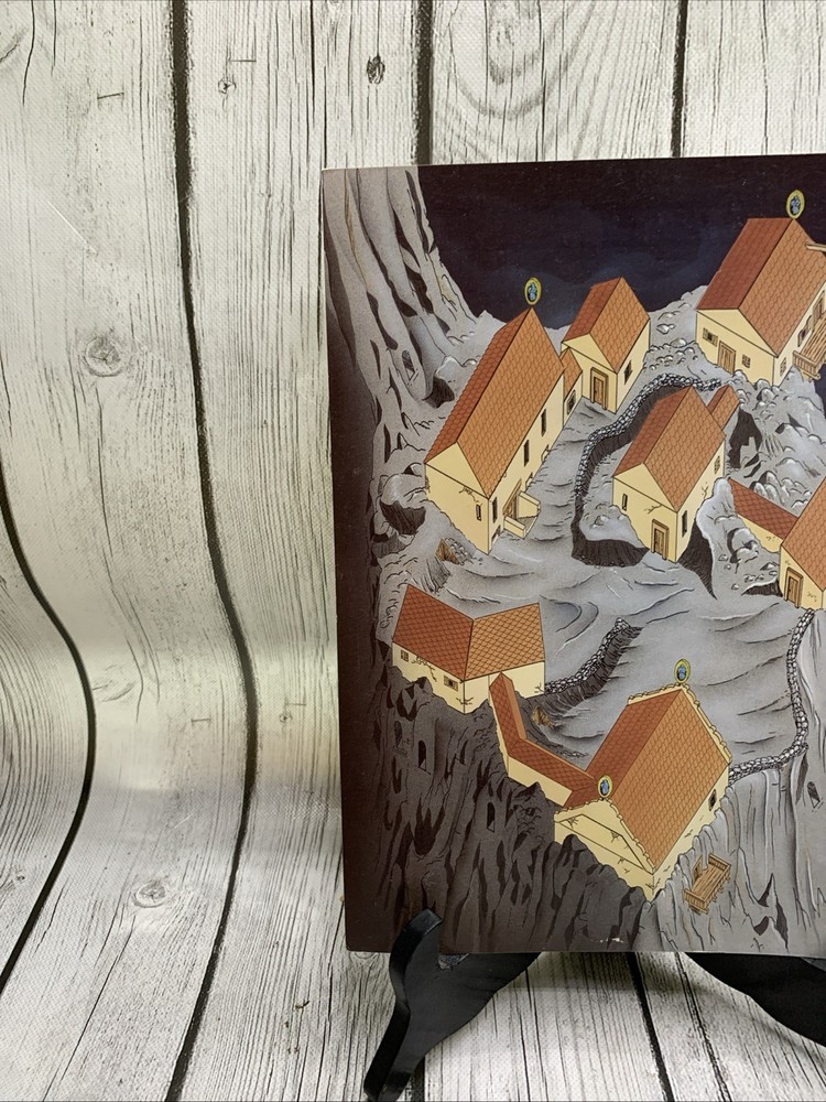 D&D Monastery Map/Guide 1990 TSR