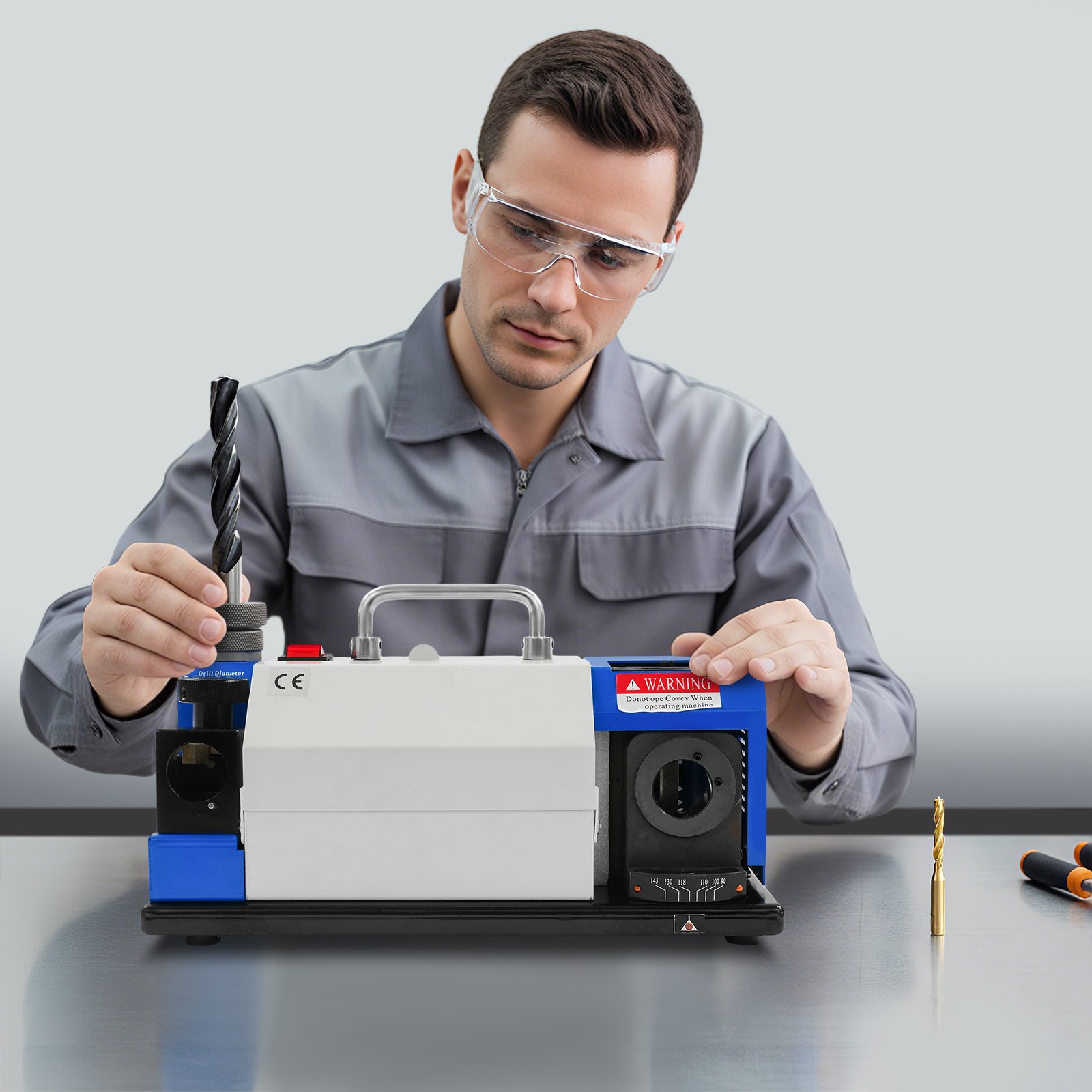 Drill Bit Sharpener Drill Bit Grinding Machine Electric Drill Bit Sharpener 220V