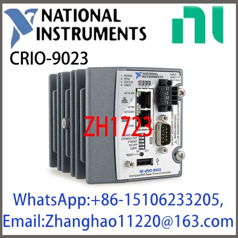 NI cRIO-9023 programmable controller 8-slot chassis with 96%new, the function is