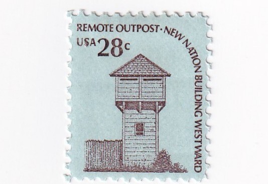 STAMP US SCOTT 1604 "Ft. Nisqually" 28 CENT 1978 MNH