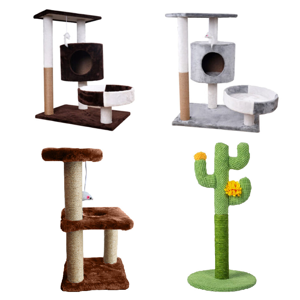 Cat Tree Cat Tower Scratching Posts Cat Condo Activity Centre Climbing Frame