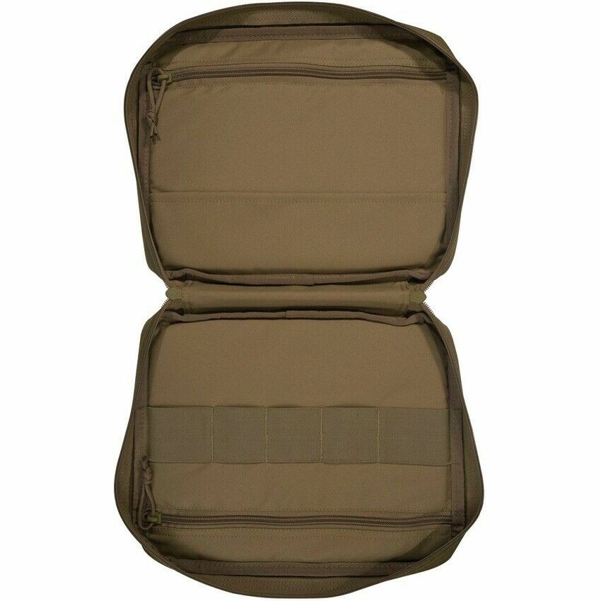 Beretta Tablet Case Wrap Around Zipper Brown 600D Polyester Construction 91603
