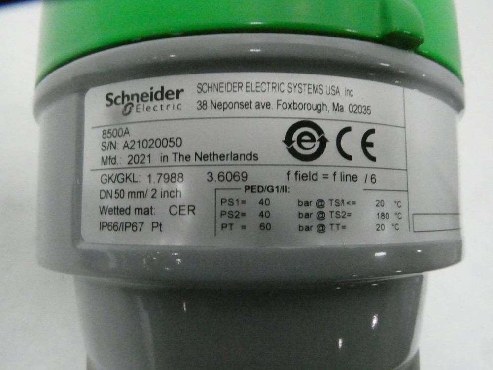 Schneider 8500A Magnetic Flow Meter 2in