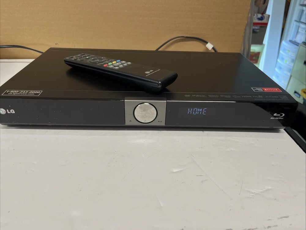 LG BD370 Blu-Ray Player | Remote Included