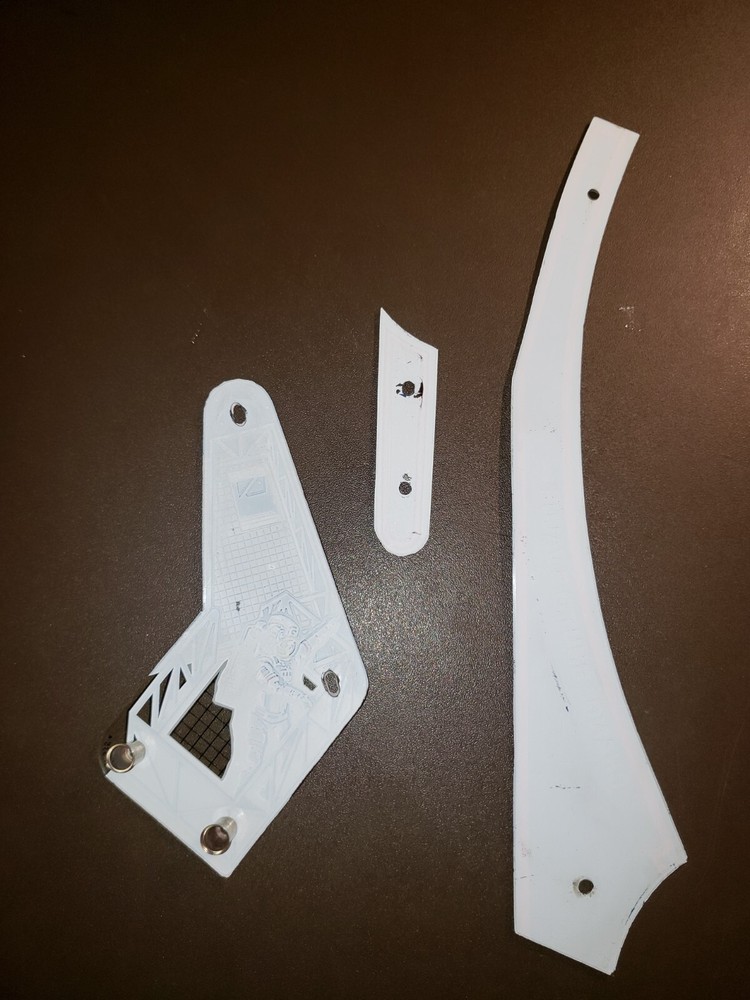 Williams SPACE SHUTTLE Pinball Plastics (3 Pieces)