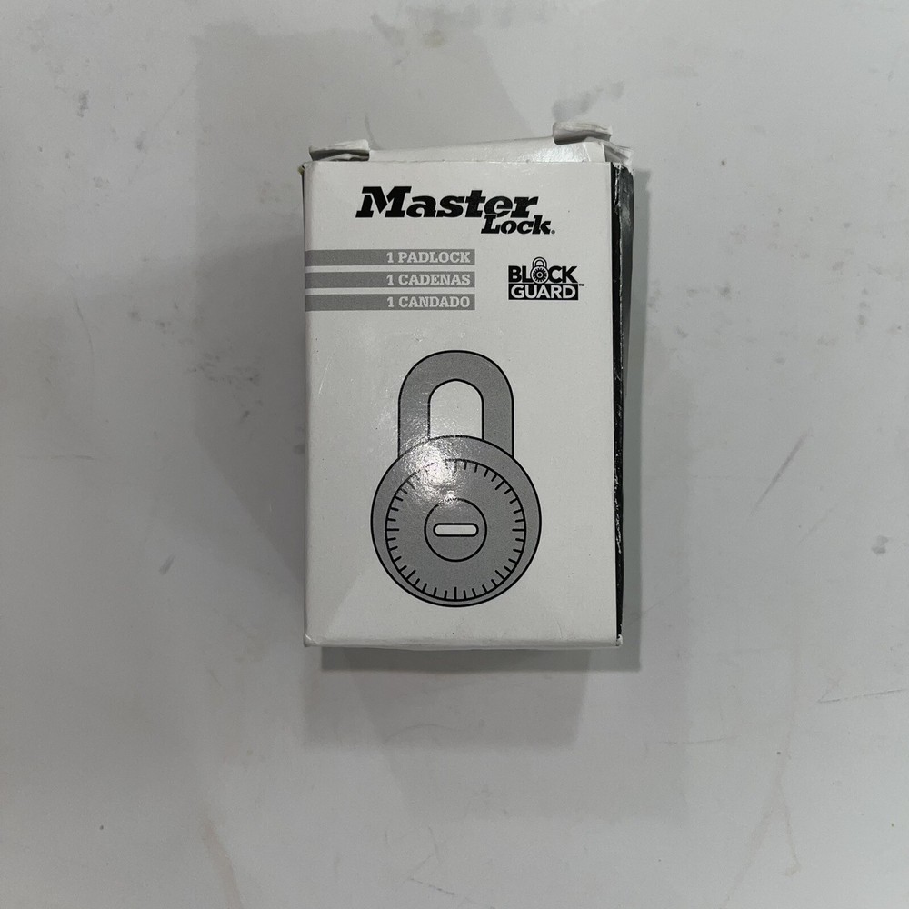 Master Lock Combination Lock 3” new open box e13