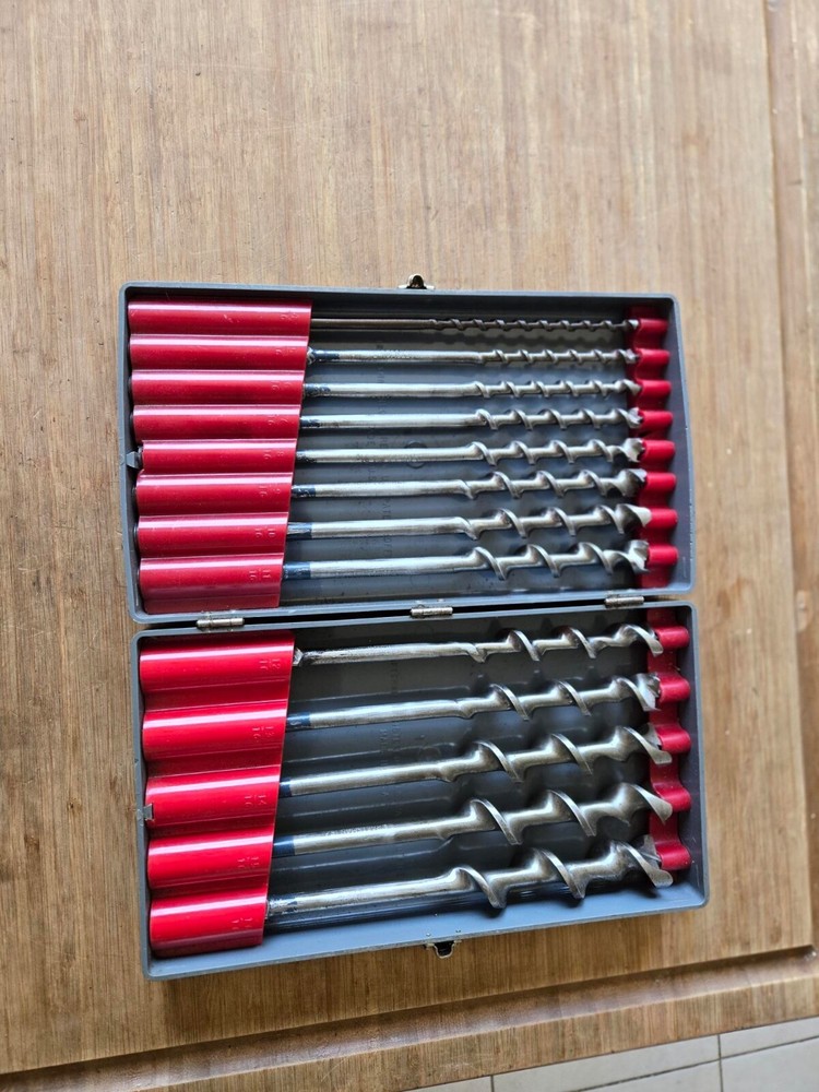 VINTAGE Craftsman Auger Bit Set 13pc Set