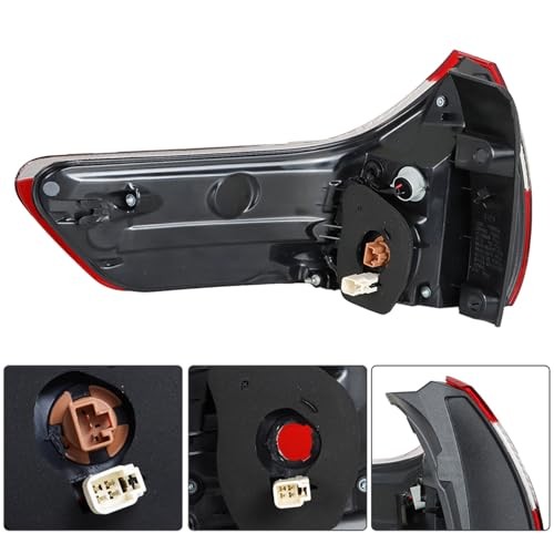 Tail Light Assembly Brake Lamp Outer Rear Right Side Replacement for Sienna