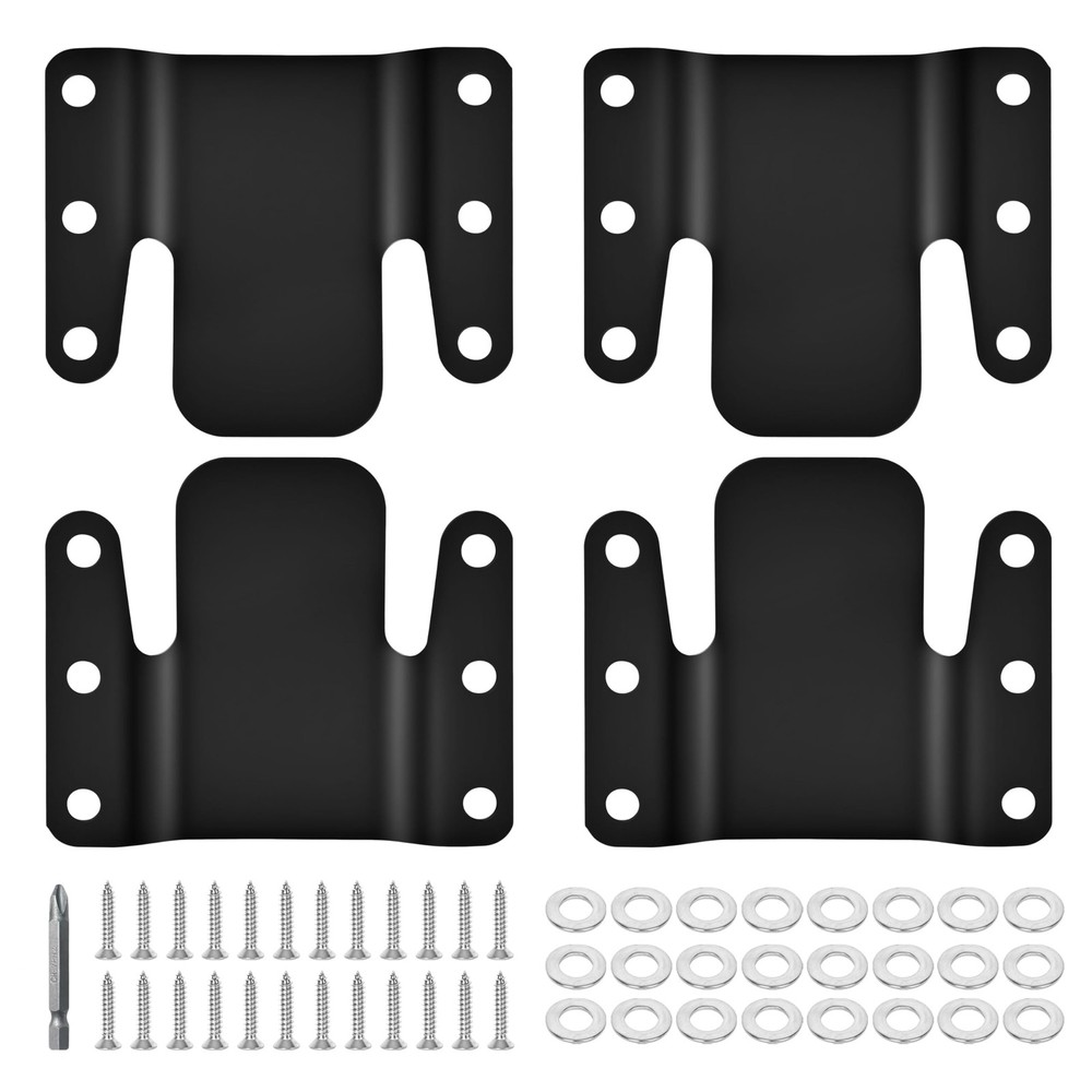 4 Pcs Universal Sectional Sofa Interlocking, Sectional Couch Connectors,Sofa ...