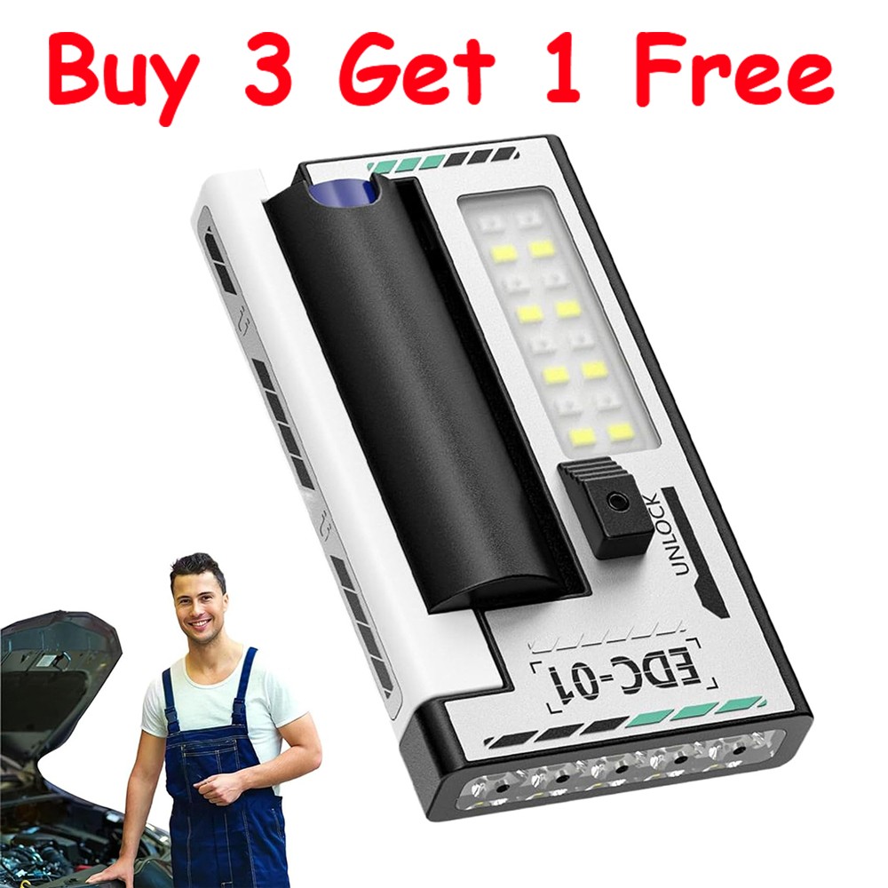 Mini Flashlight Rechargeable LED Small Flashlight Pocket Light EDC Work Light