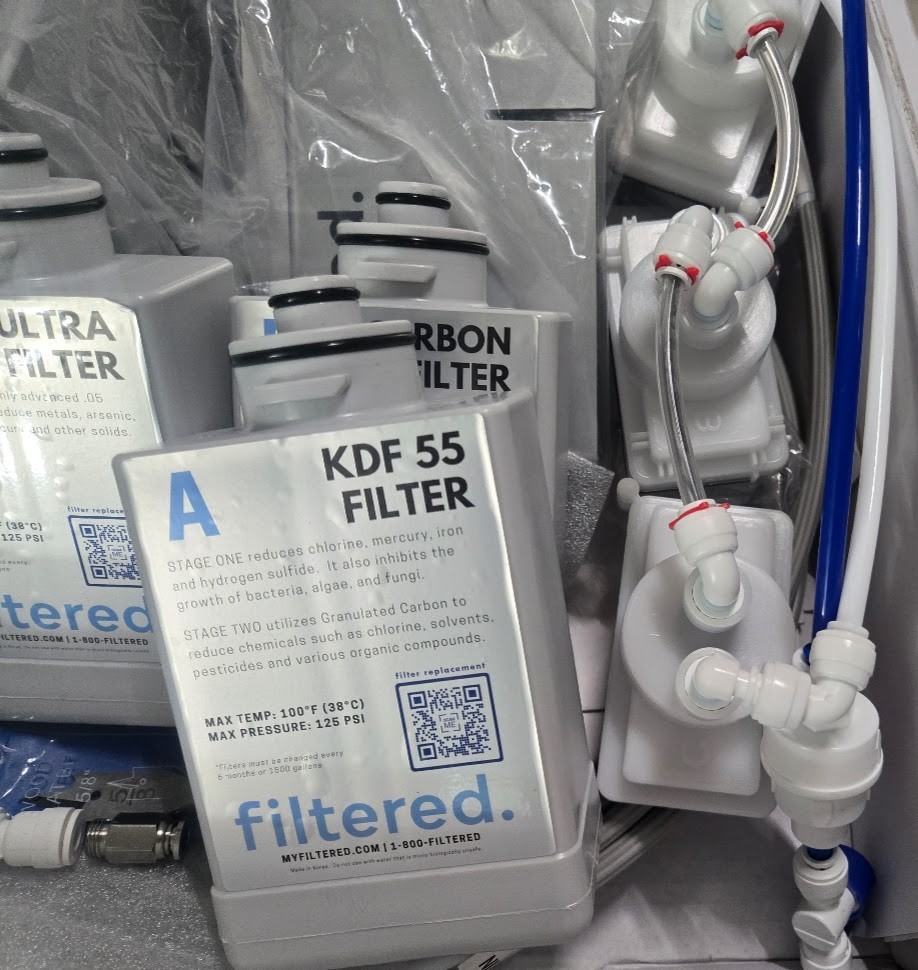 Inline Water Filter System For Refrigerators and Ice Makers - Easy Install