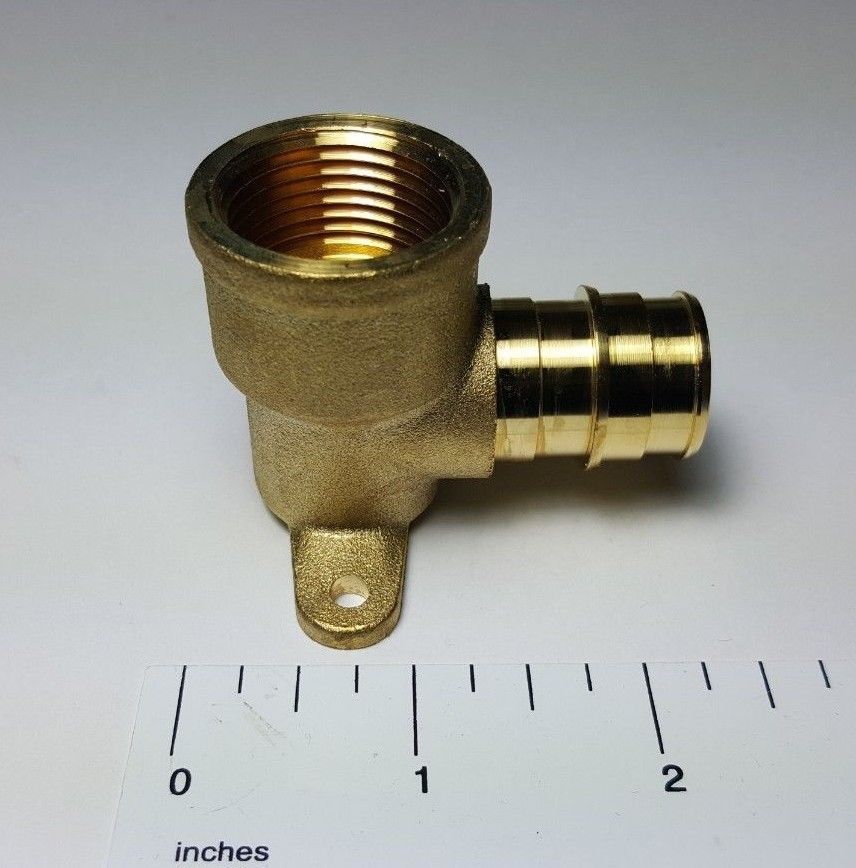 5 Pc XFITTING 3/4" Pex A X 3/4" Female Elbow with Drop Ear, Expansion Female Ear