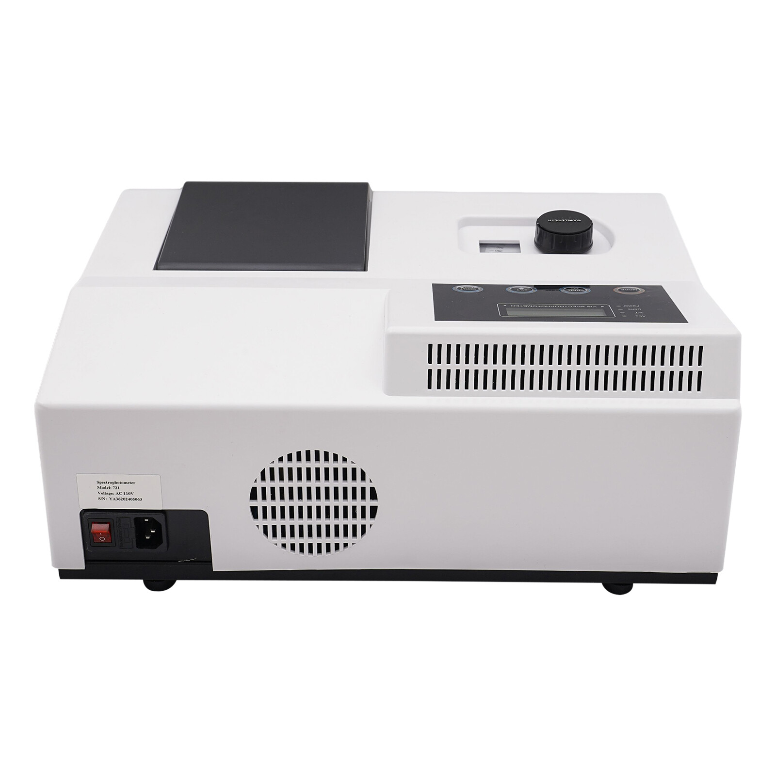 Digital Visible Spectrophotometer 350-1020nm Laboratory Spectrometer Equipment