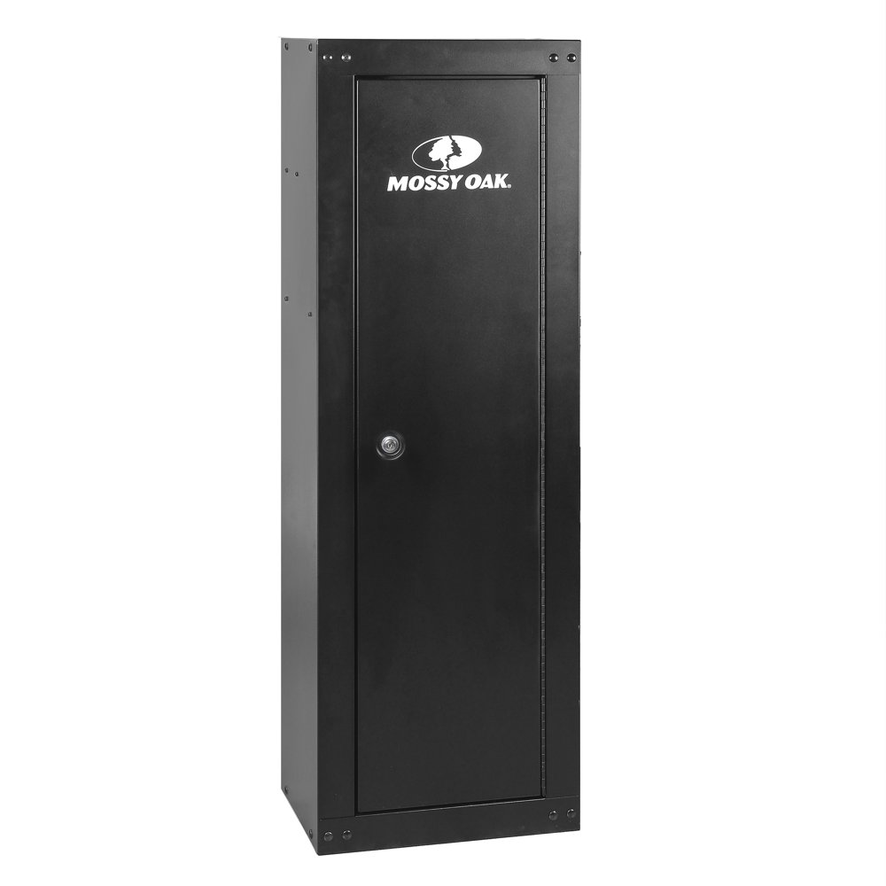 8-Gun Ready to Assemble Steel Gun Security Cabinet Key Coded Lock Storage Safe