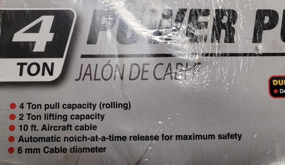 4-Ton Cable Puller