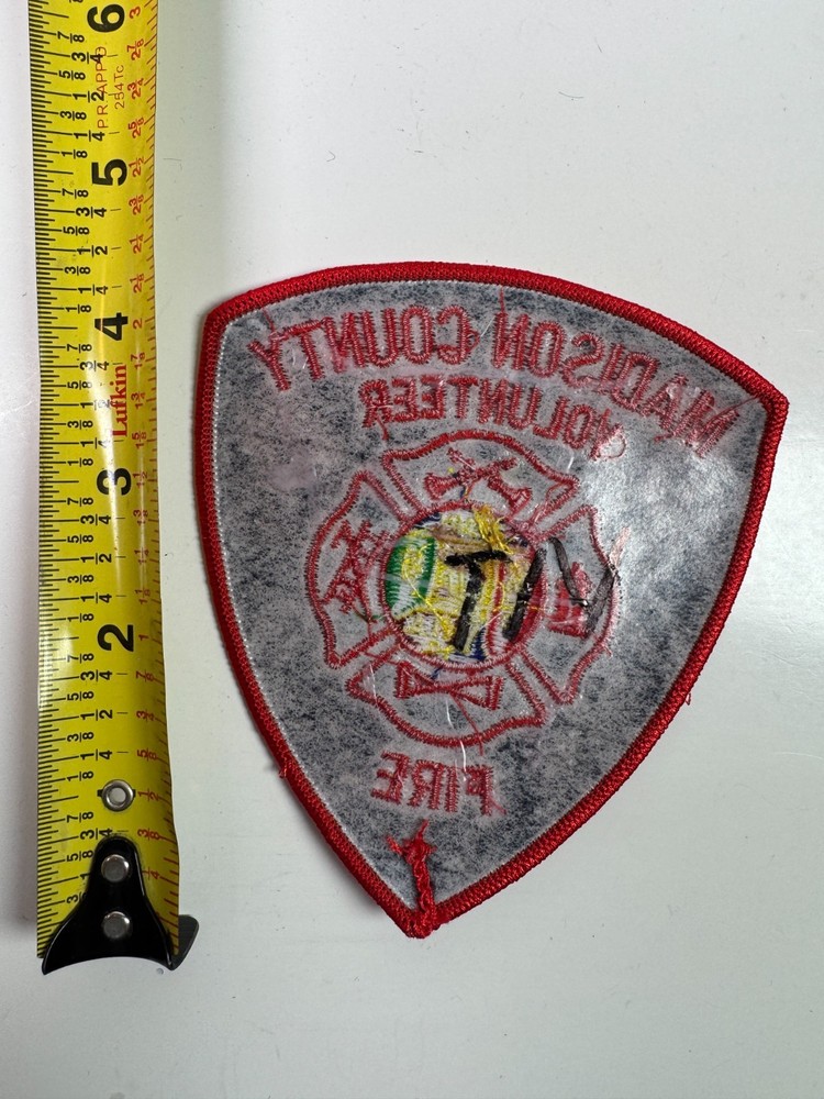 Madison County Fire Alabama AL Patch U4