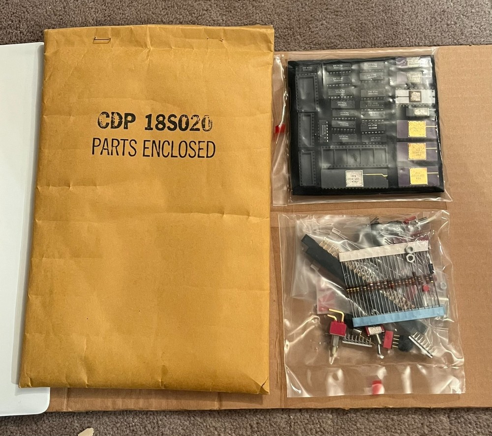 RCA COSMAC Evaluation Kit 18S020 Unbuilt