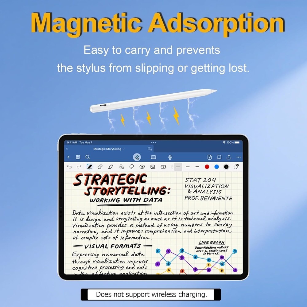 UMUST Silicone Cable Ties 6 Pack Multi-Color