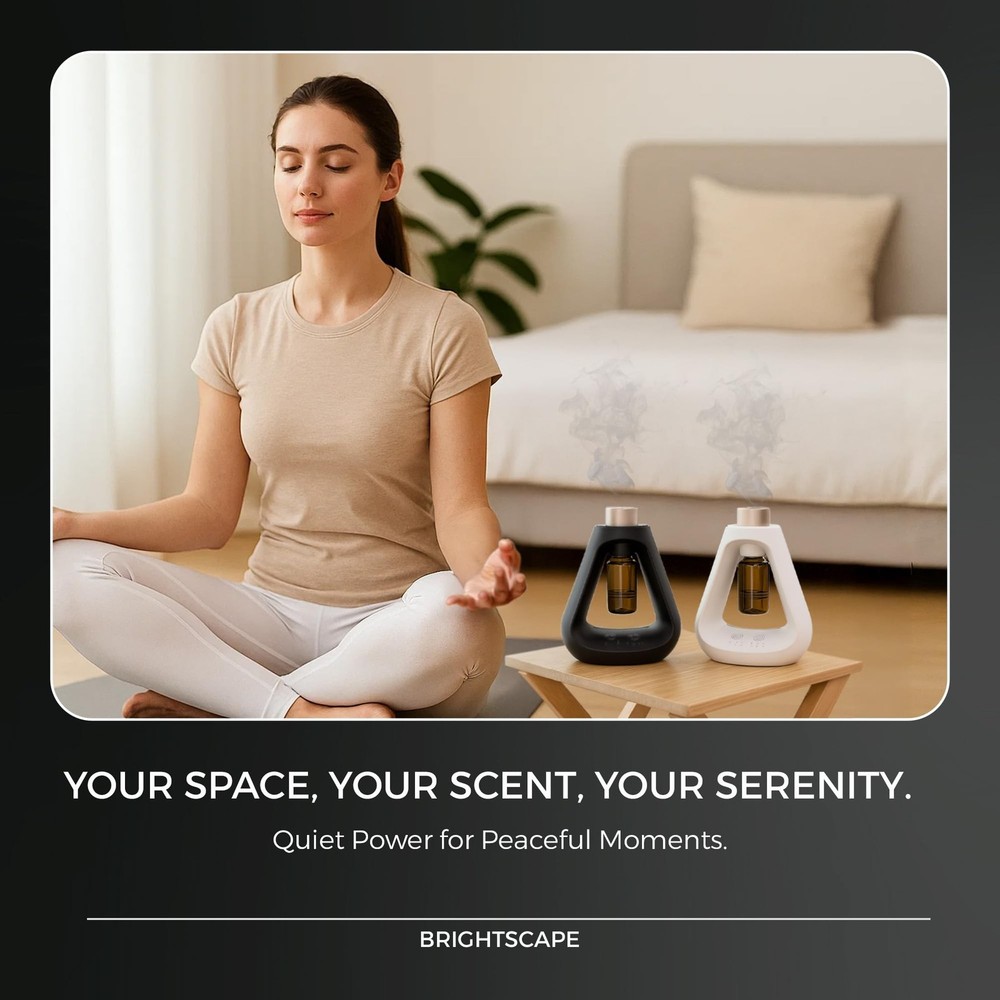 Waterless Diffuser – Battery Operated Hotel Scent Diffuser – Portabl