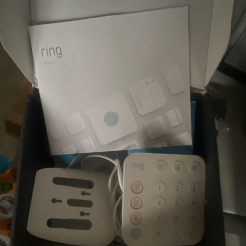 Ring Alarm Security Keypad Keypad Control White Manual Included