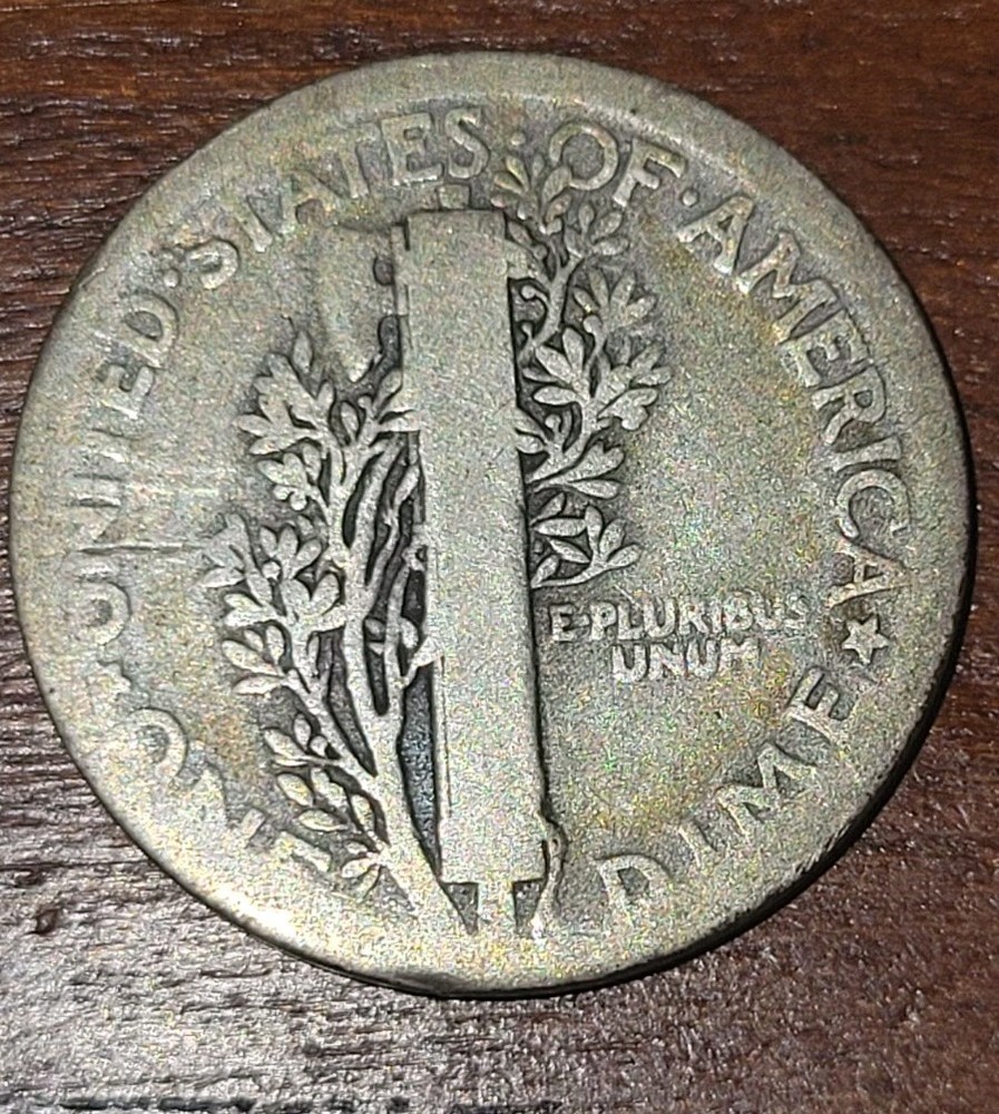 1921 Mercury Dime