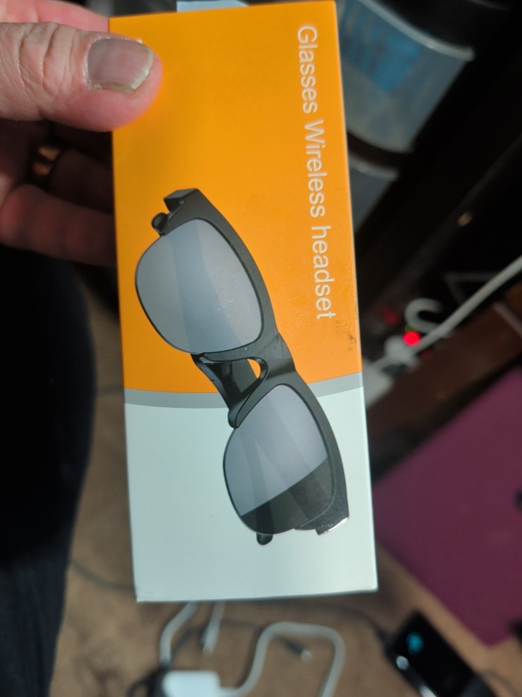 Glasses Wireless Headset Bluetooth Model F-01