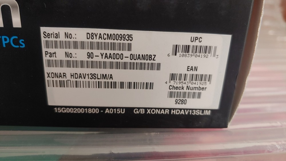 ASUS HDAV 1.3 Slim