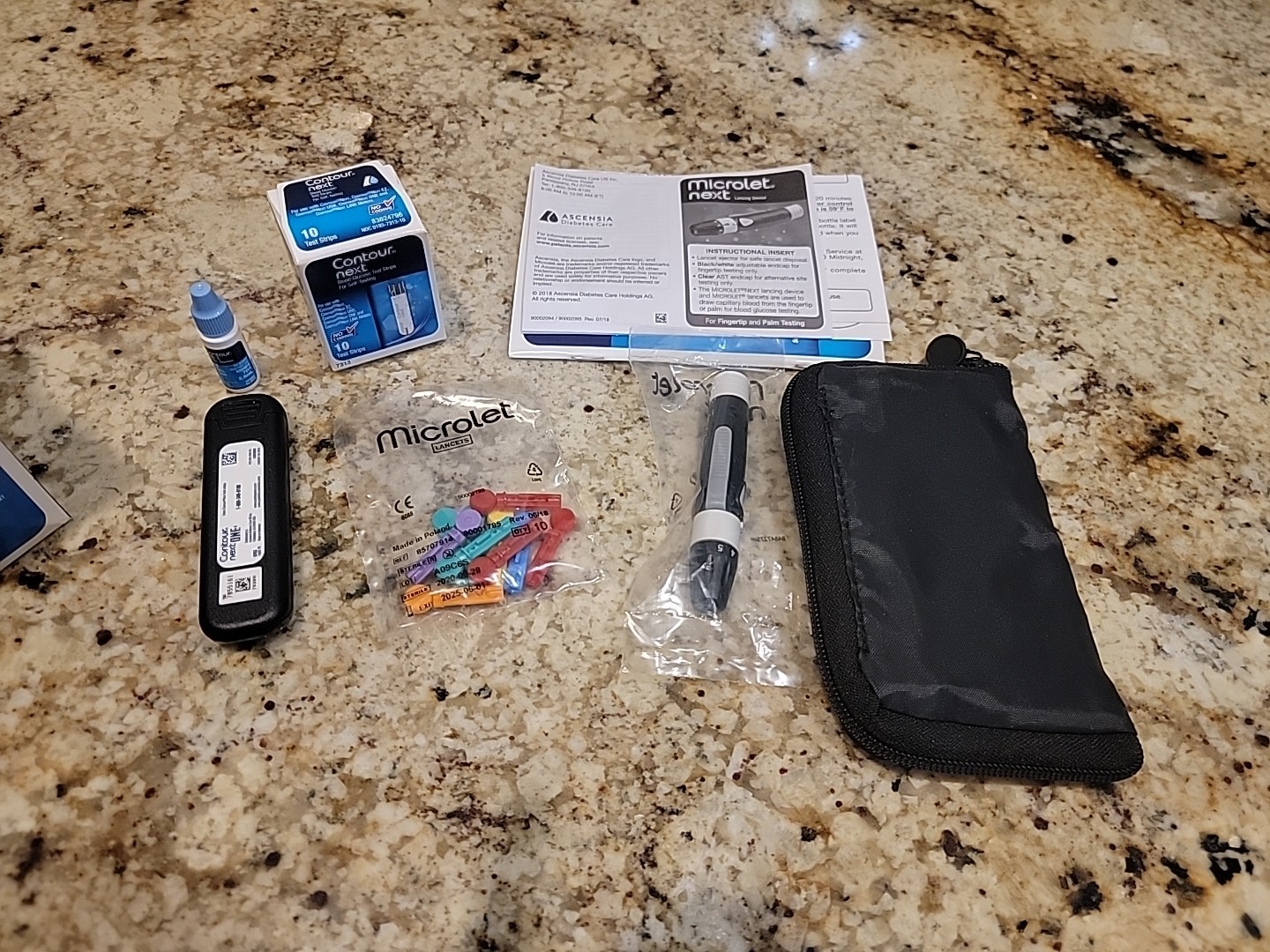 Contour Next One Blood Sugar Diabetic Glucose Monitoring System. Expired 2022