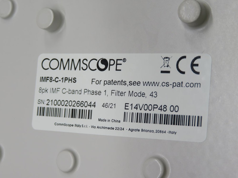 COMMSCOPE IMF8-C-1PHS FILTER MODE ANTENNA T258389