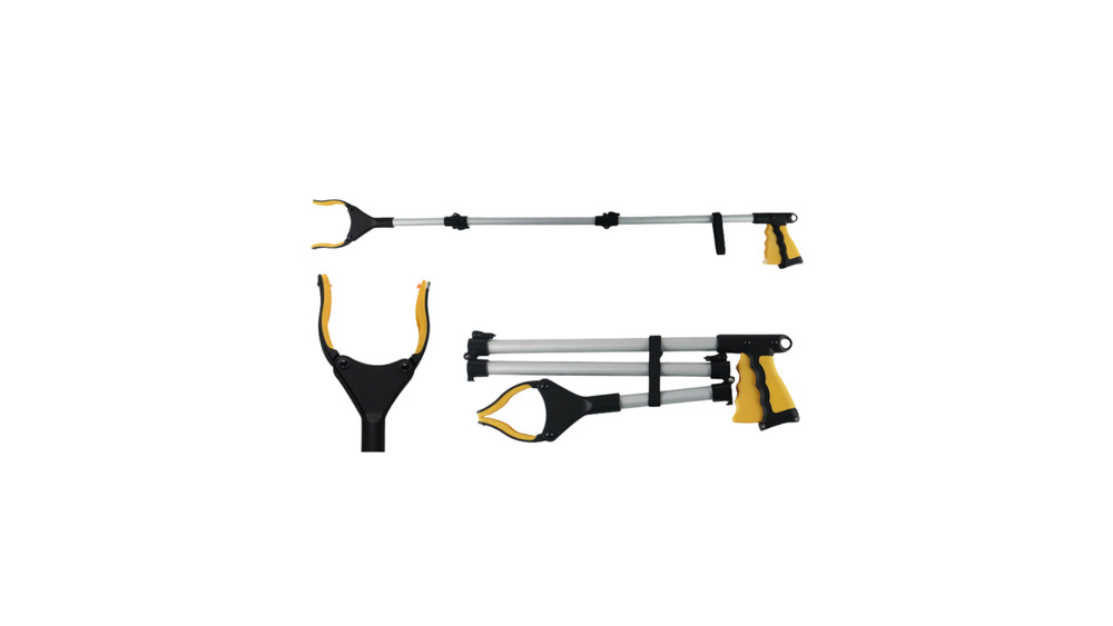 43" Extra Long Grabber Tool Foldable Lightweight Ideal for Elderly