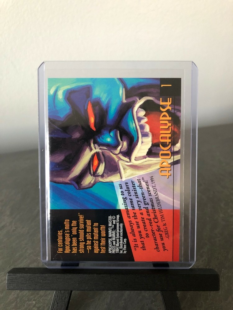 1994 Marvel Masterpieces Singles You Pick, Complete Your Set *Pack Fresh*